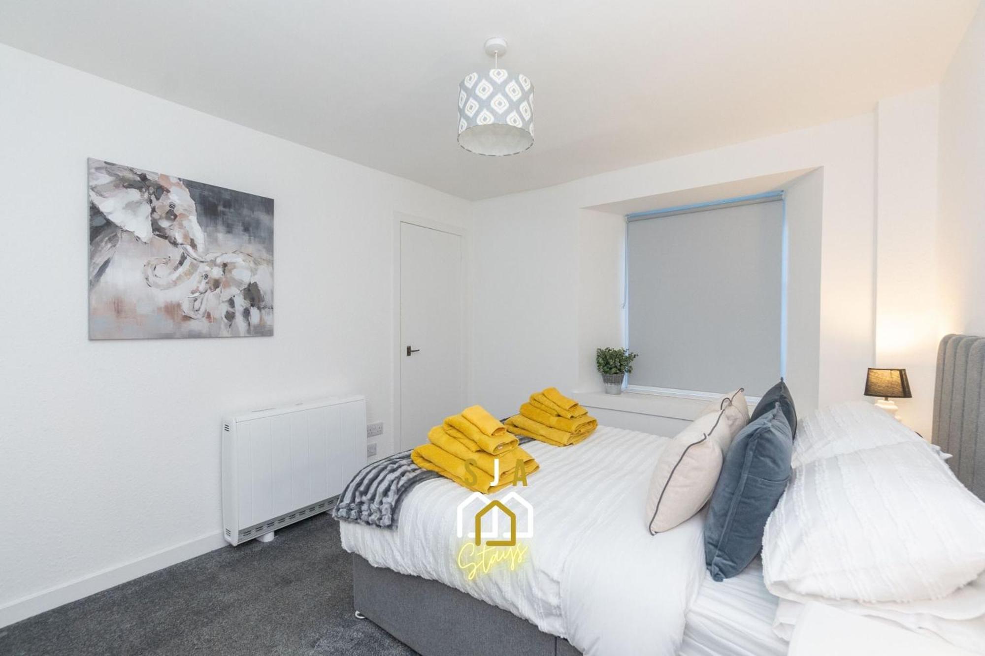Central City Stay - Sja Stays - 1 Bed Apartment แอเบอร์ดีน ภายนอก รูปภาพ