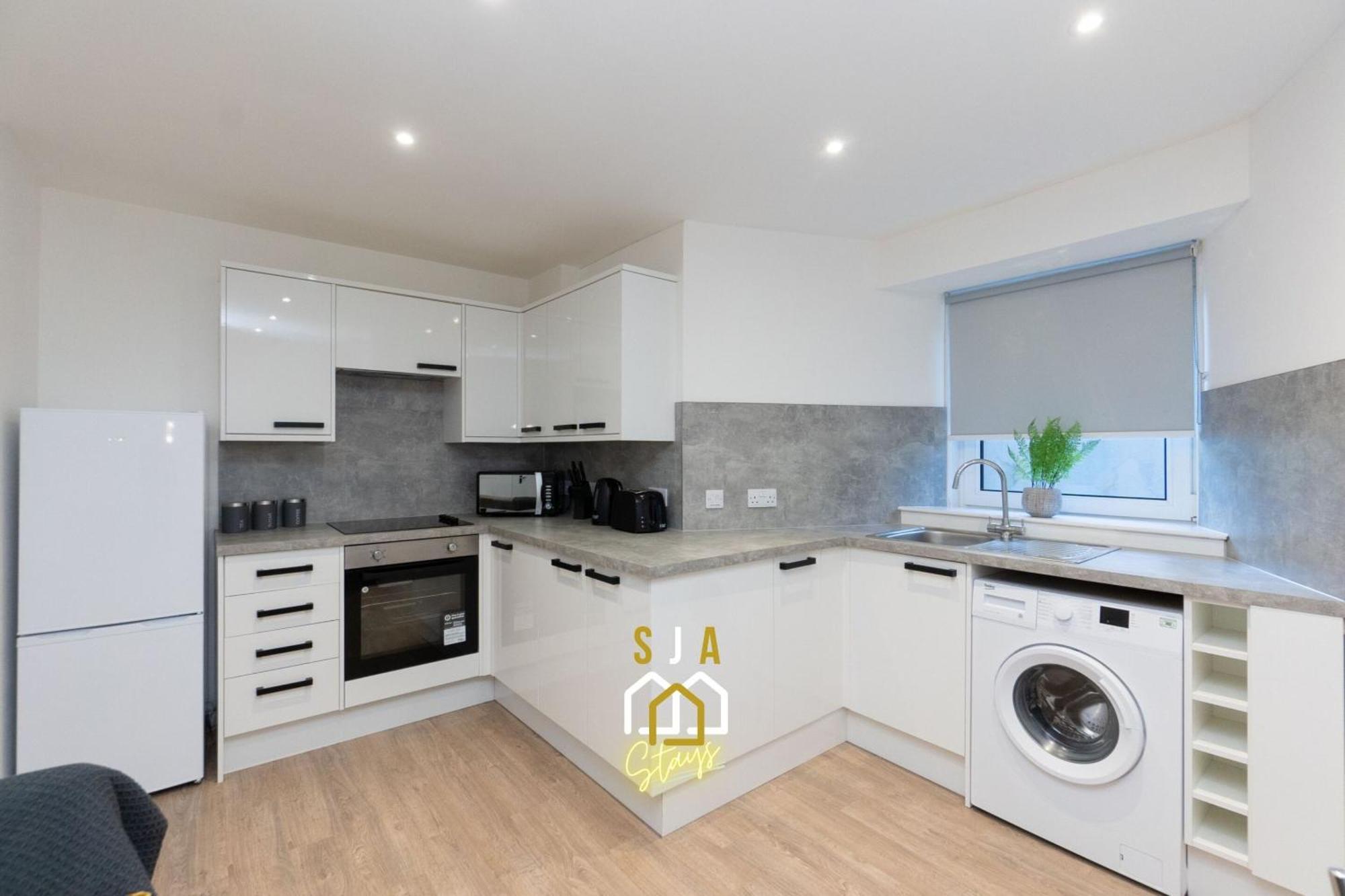 Central City Stay - Sja Stays - 1 Bed Apartment แอเบอร์ดีน ภายนอก รูปภาพ