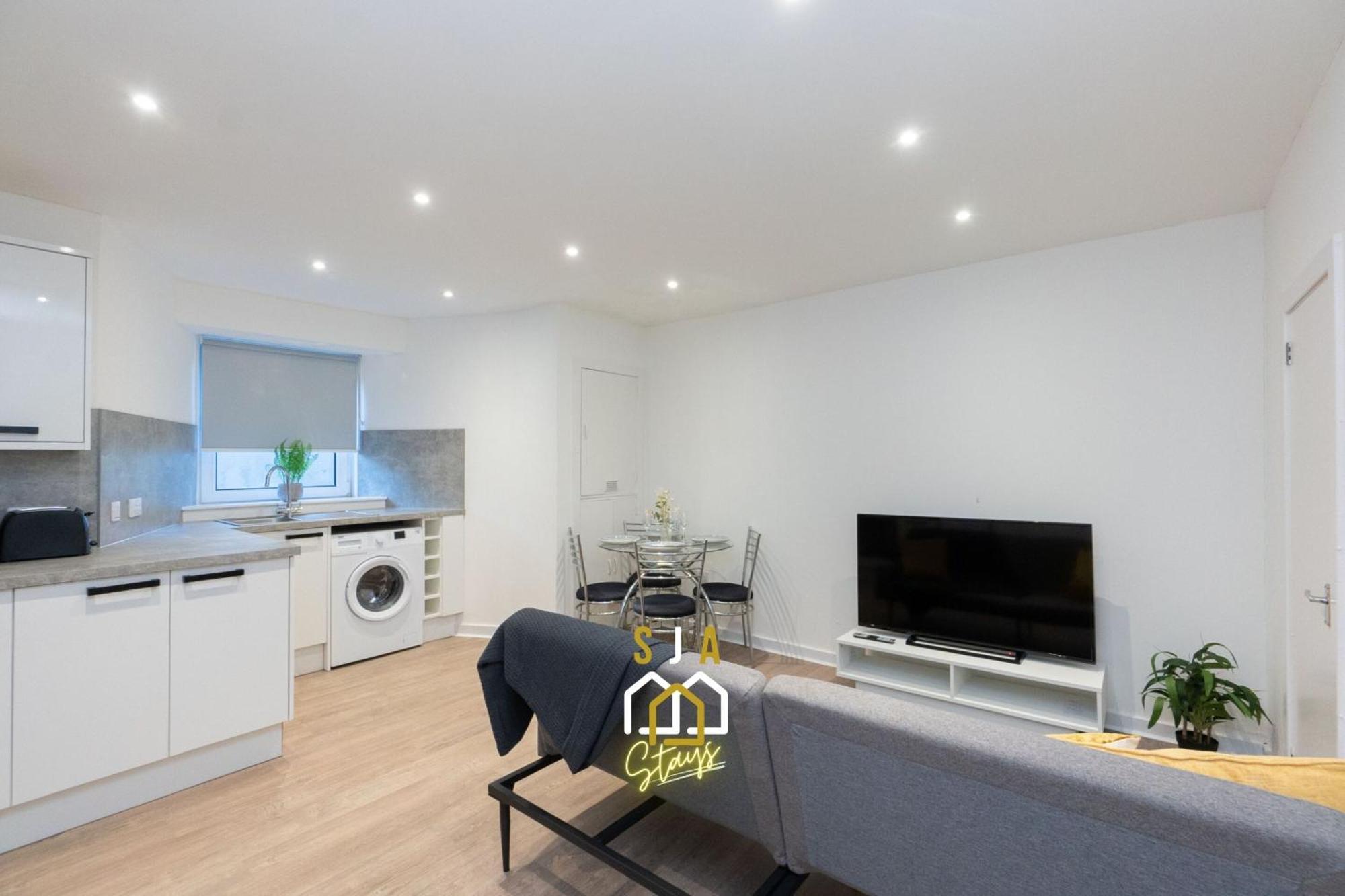Central City Stay - Sja Stays - 1 Bed Apartment แอเบอร์ดีน ภายนอก รูปภาพ