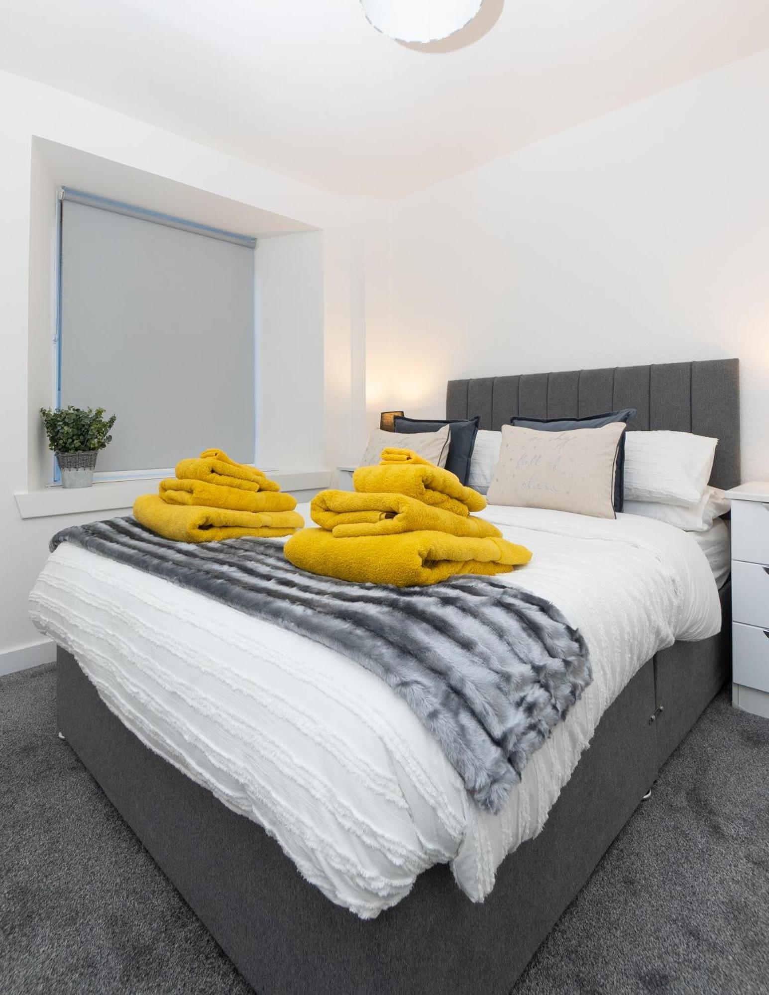 Central City Stay - Sja Stays - 1 Bed Apartment แอเบอร์ดีน ภายนอก รูปภาพ